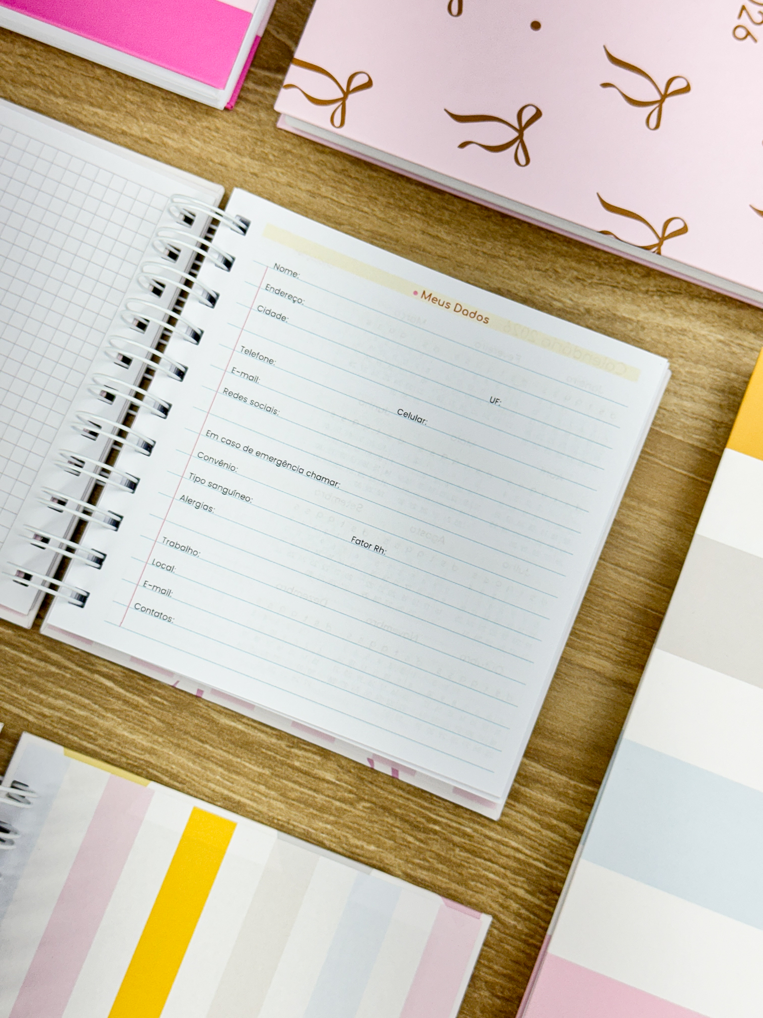 Agenda mini - 01 dia, sem horas