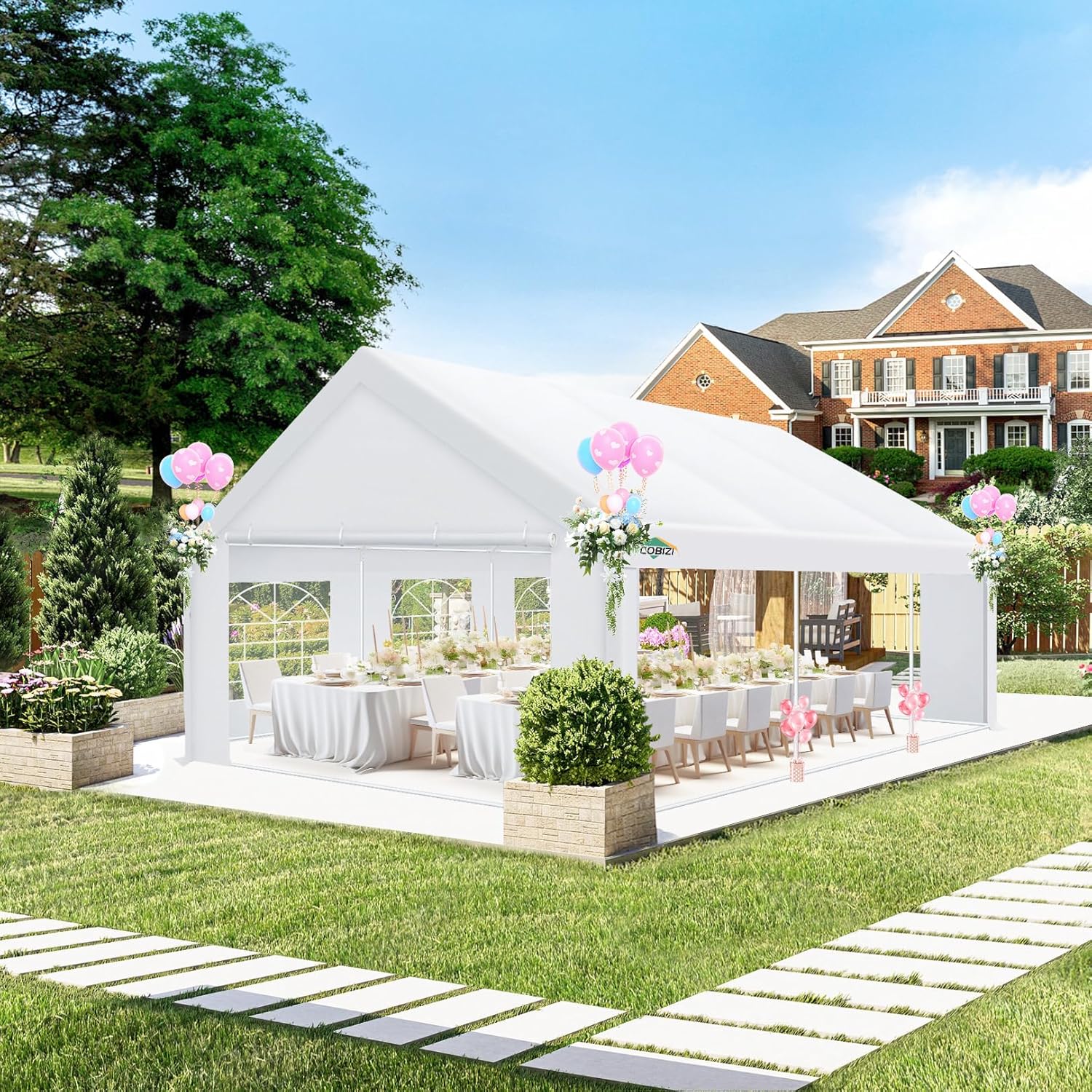 Deluxe Outdoor Tent 20x20