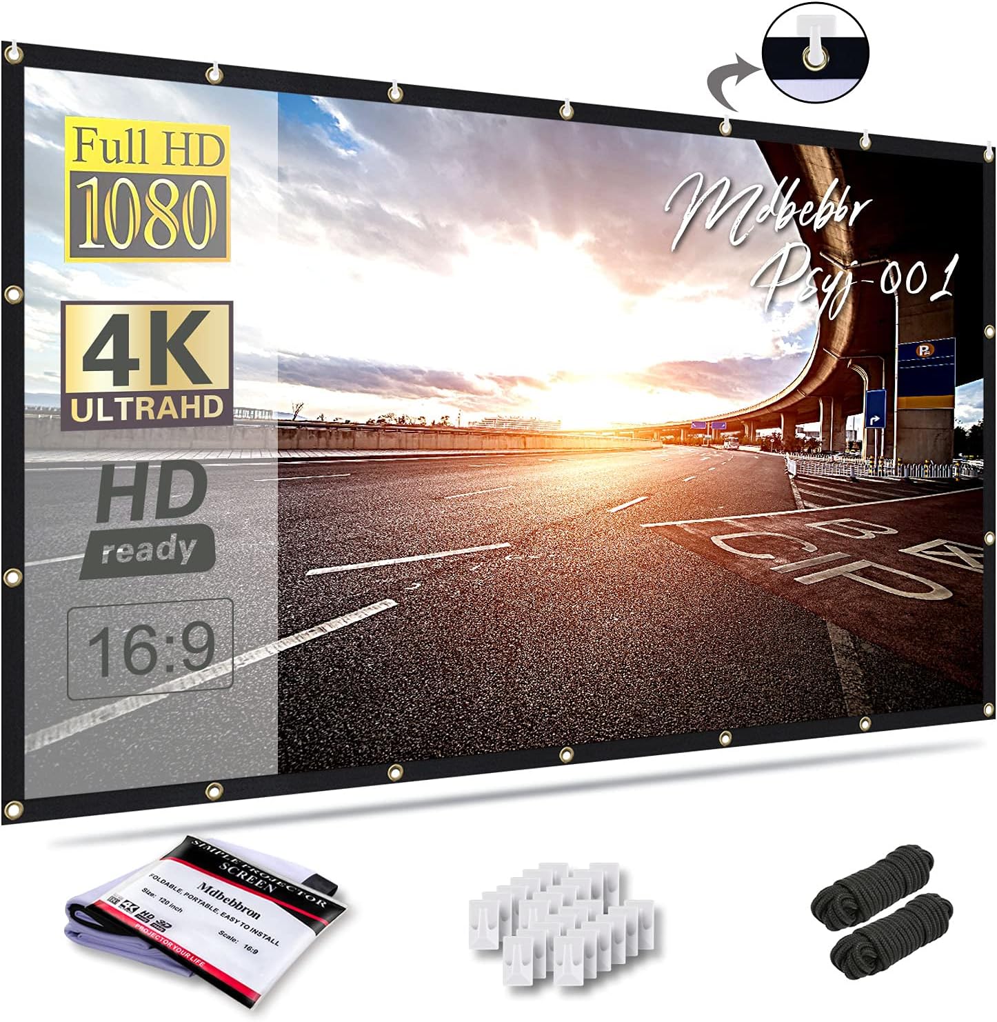 Portable 4K Projection Screen
