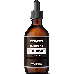 Nascent Iodine Supplement | Nascent Iodine Drops for Increased Energy & Optimal Health | Liquid Supplement and Immunity Booster