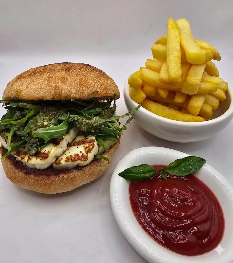 Grilled Halloumi Sandwich