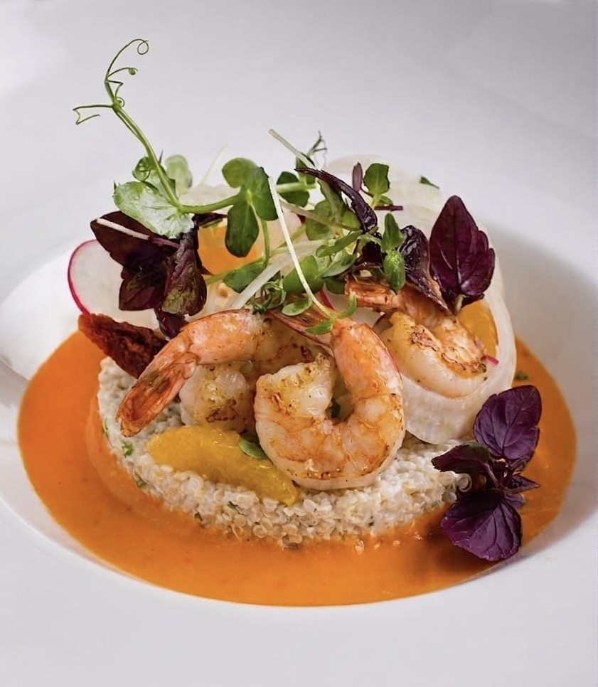 Shrimps Quinoa