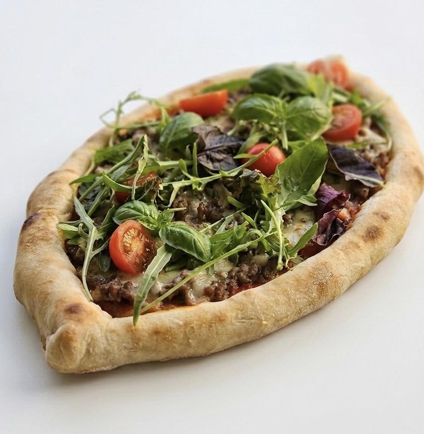 Oven Baked Lamb & Cheese