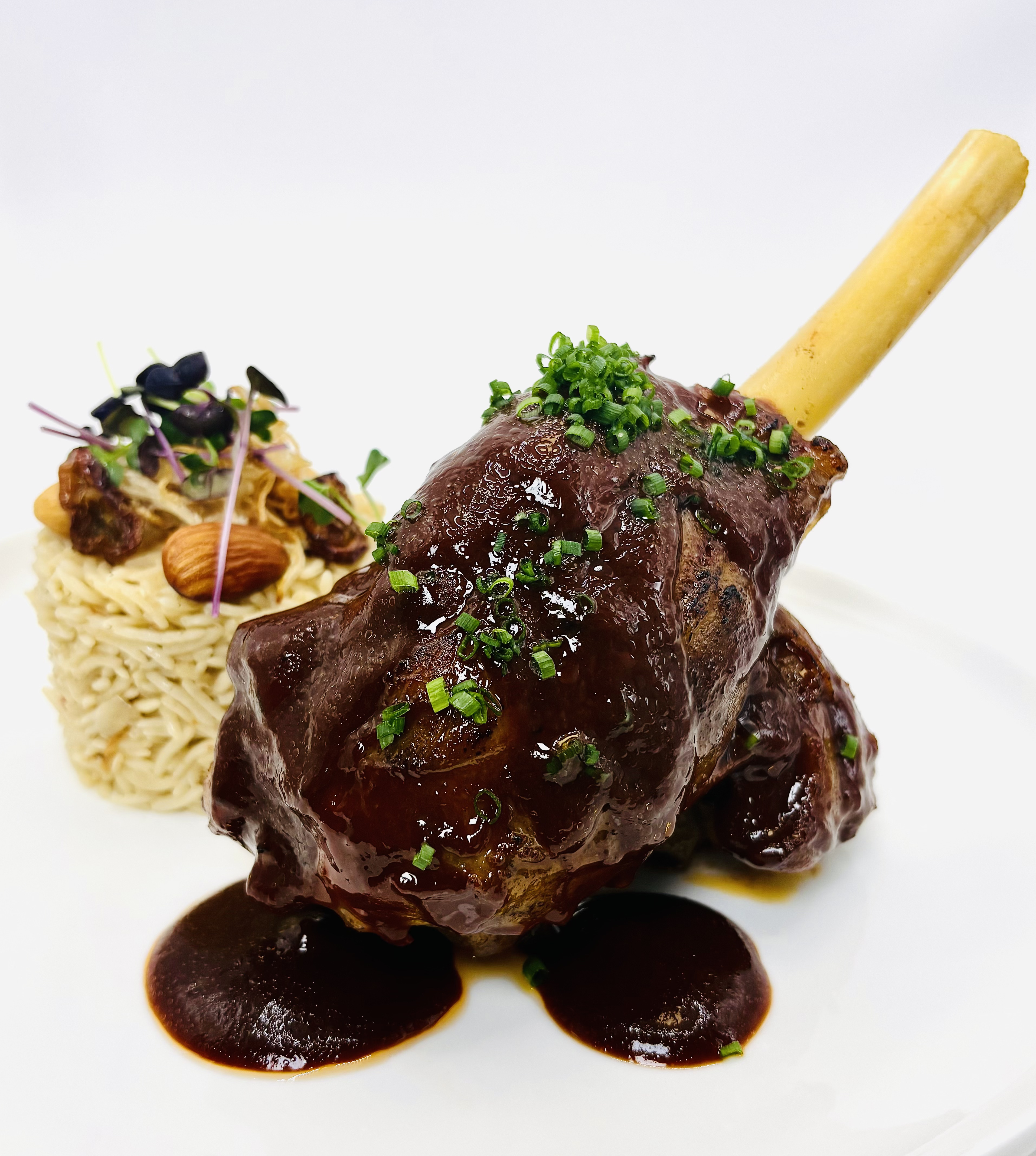 Lamb Shank Ouzi