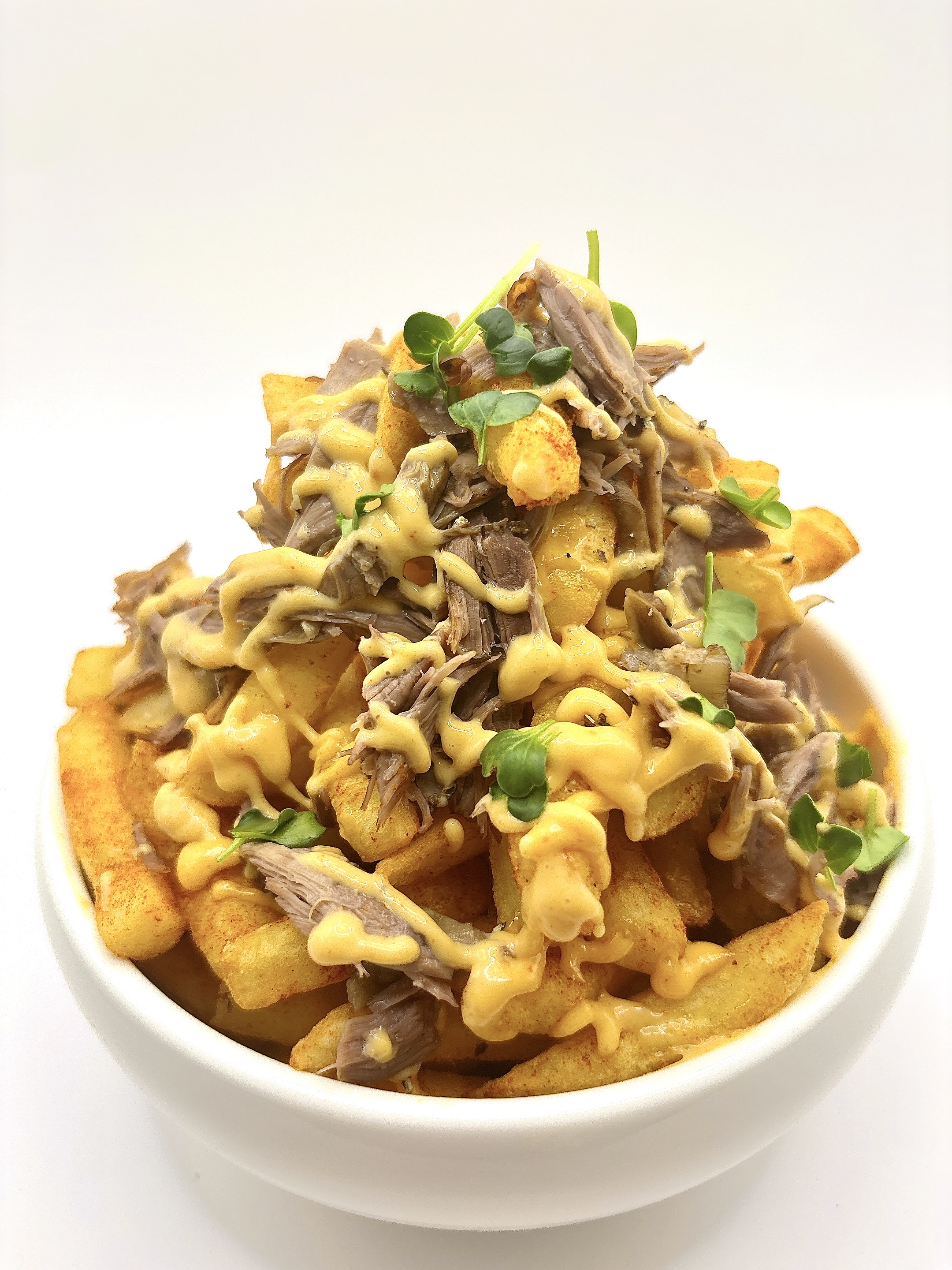 French Fries Stew Beef