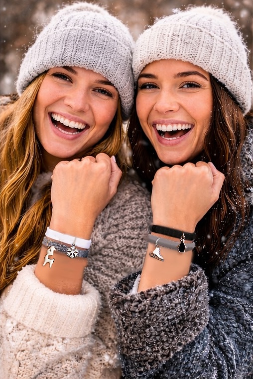 LIKERY 'Winter' Haargummis & Armbänder