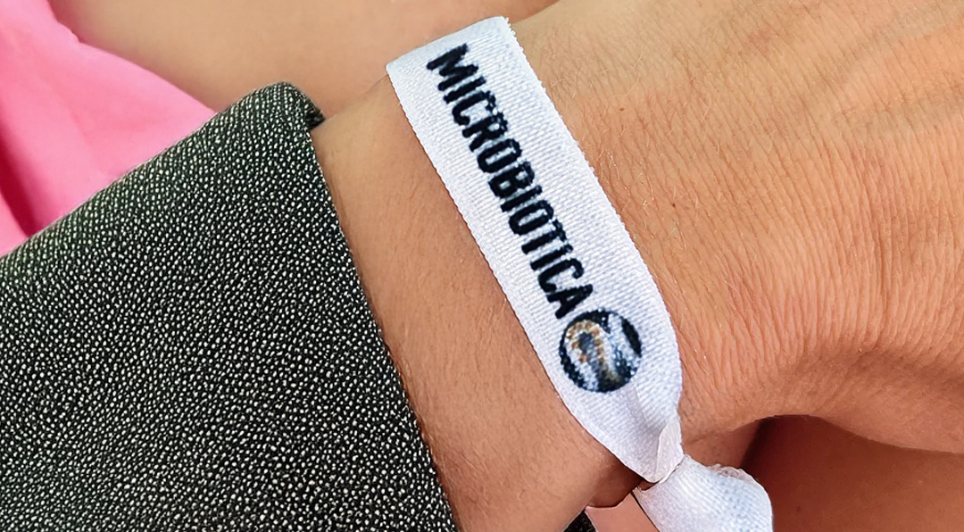 Individuell bedruckte Haargummi-Armbänder