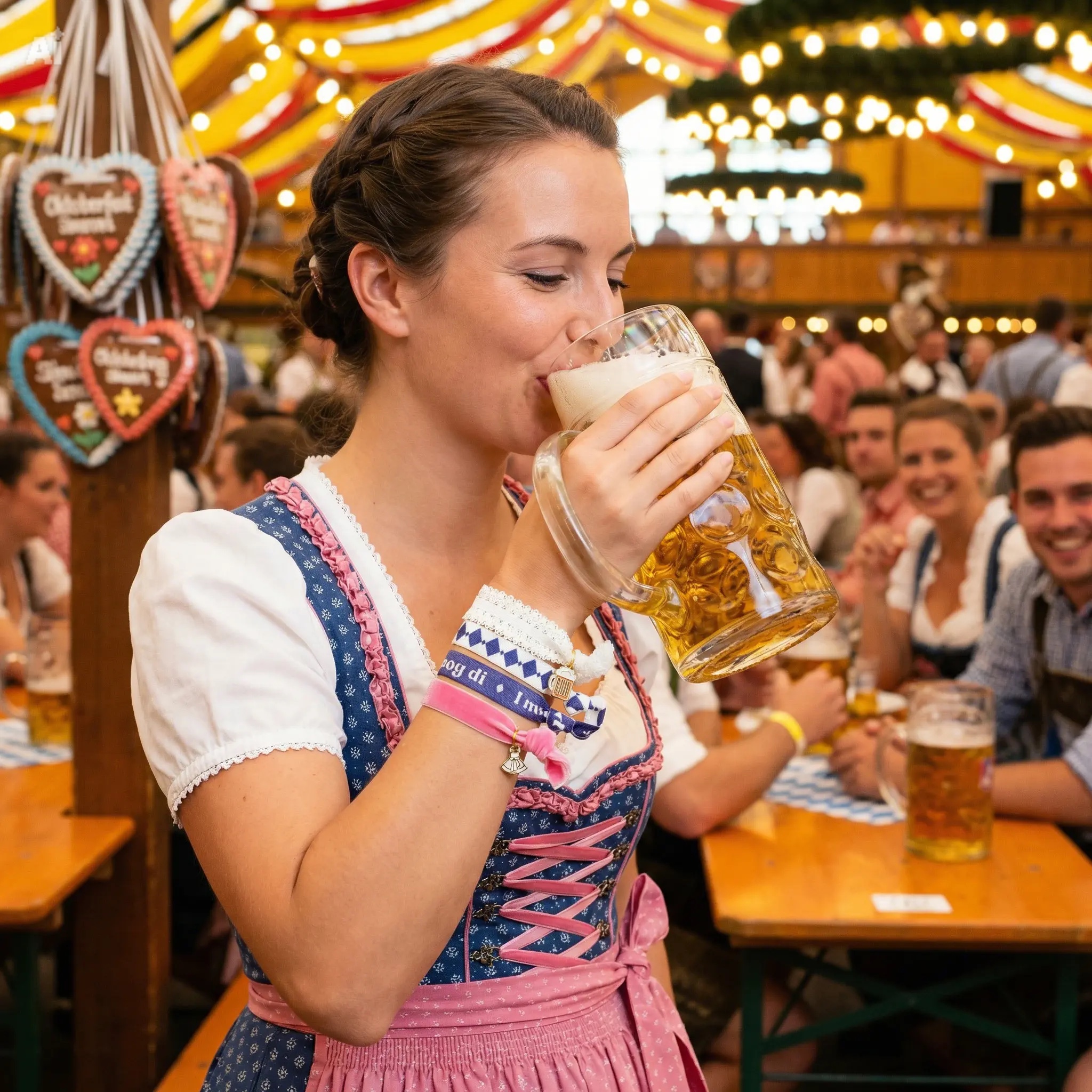 LIKERY 'I mog di' Haargummis & Armbänder