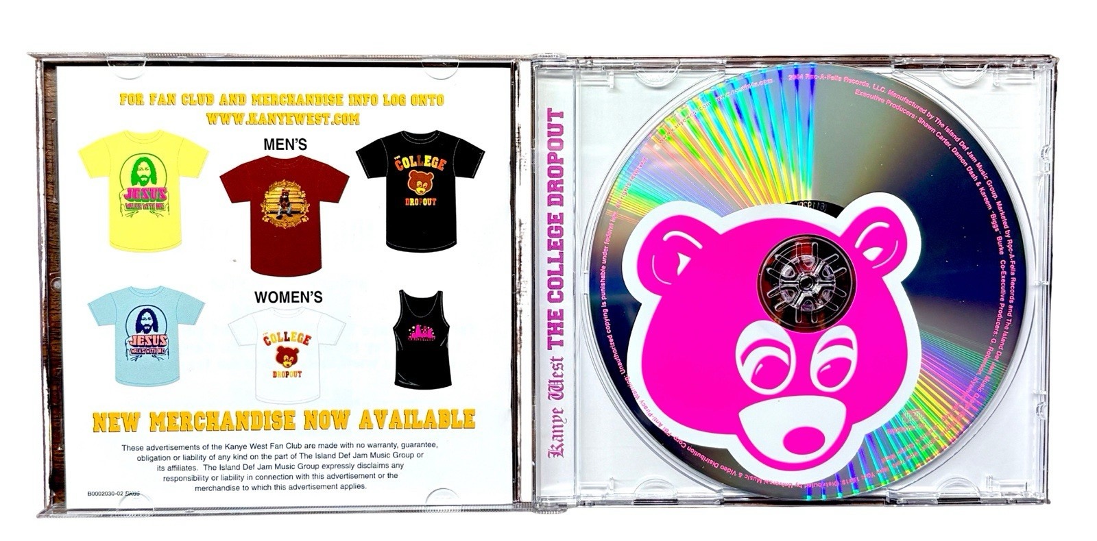 Kanye West- The College Dropout CD