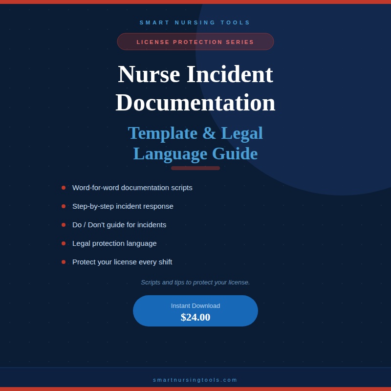 Nurse Incident Documentation