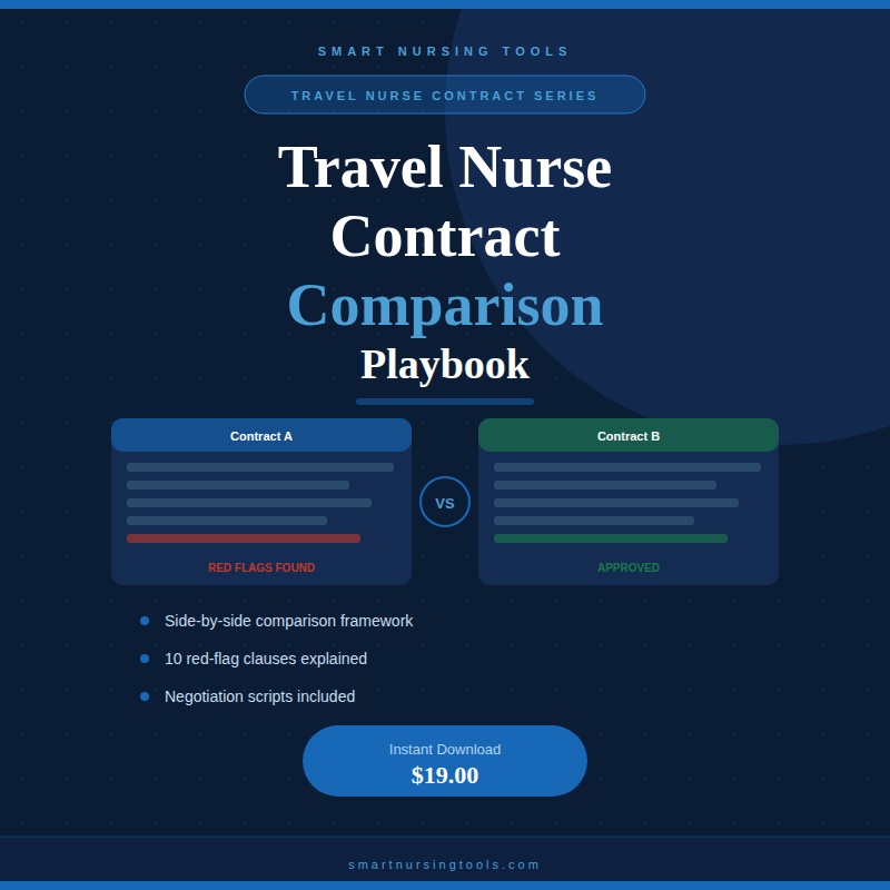 Travel Nurse Contract Comparison Playbook