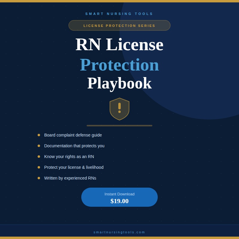 RN License Protection Playbook