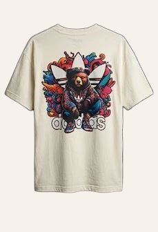 Camiseta Ursinho Estiloso