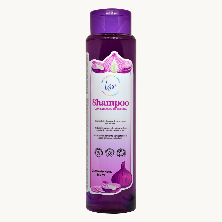 Shampoo de Cebolla Lyse 550 ml