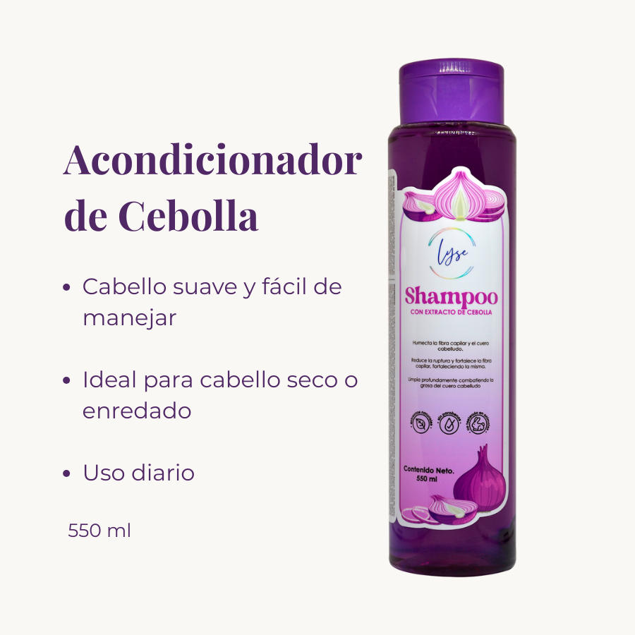 Acondicionador de Cebolla Lyse 550 ml