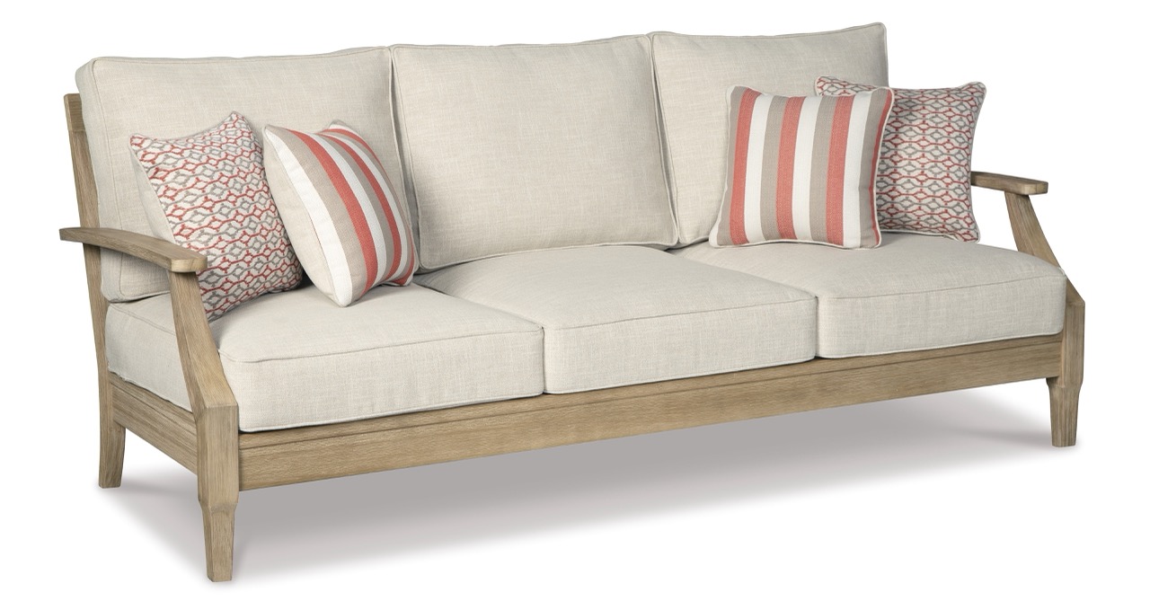 Clare View Conversation Set + Cocktail Table (end table add-ons available)