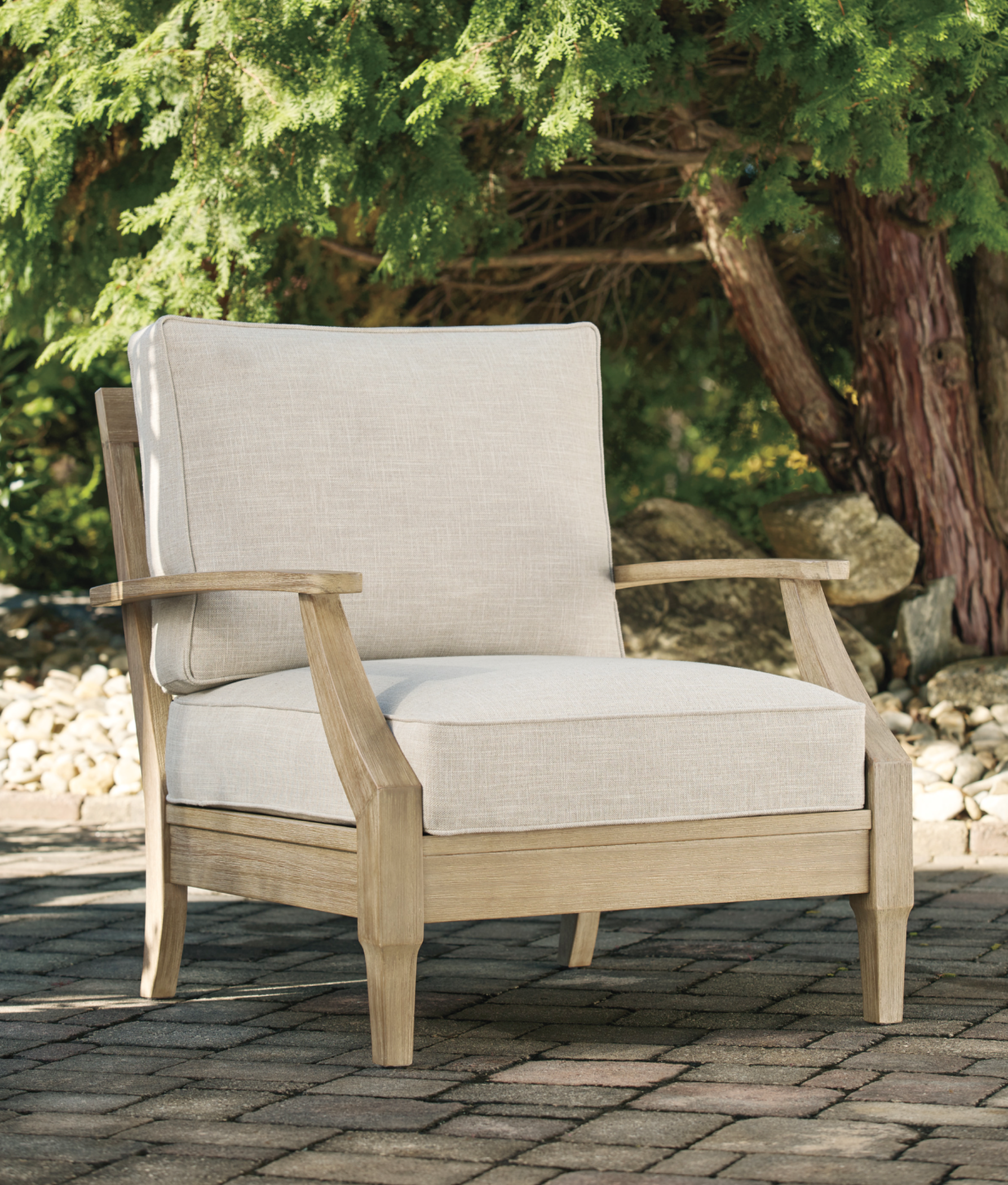 Clare View Conversation Set + Cocktail Table (end table add-ons available)