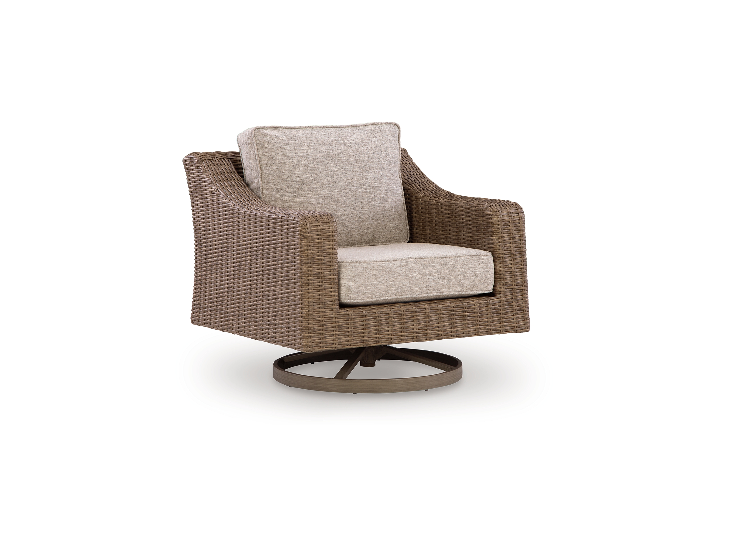 Revare Beach, Sofa +  2 Rocking Swivel Chairs 