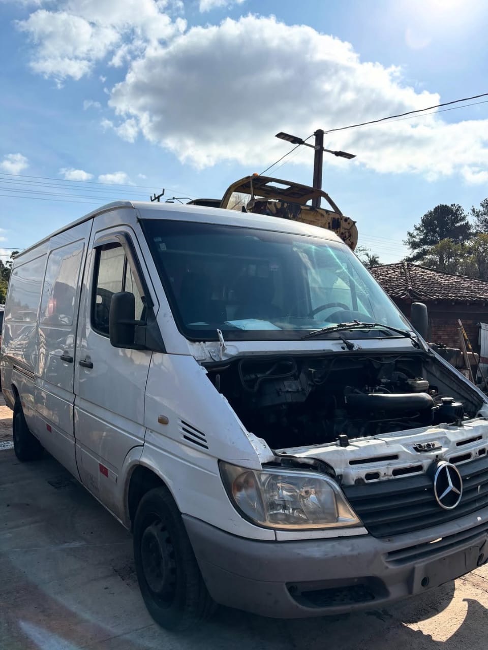 SUCATA MERCEDES SPRINTER 313 FUNCIONANDO