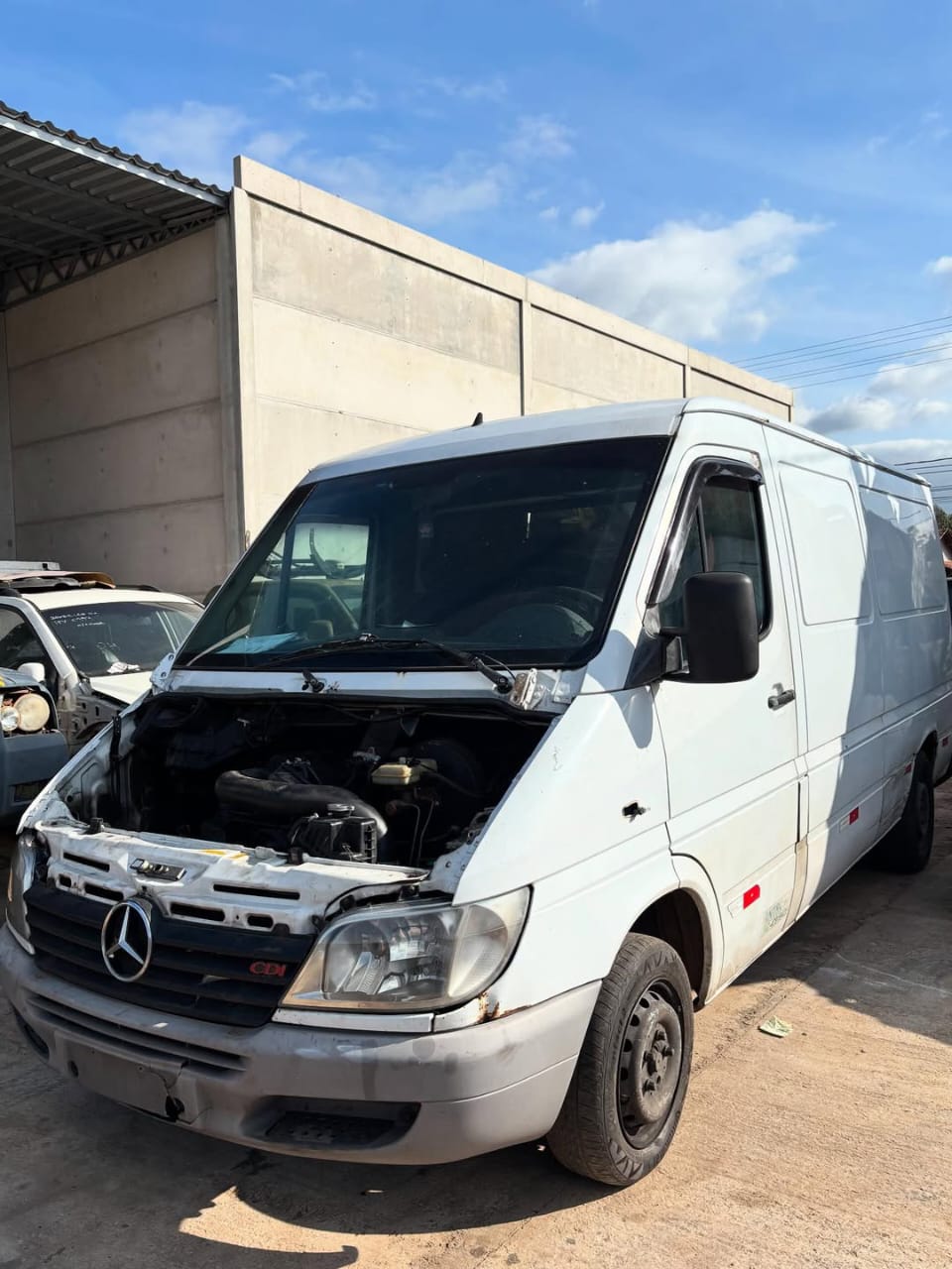 SUCATA MERCEDES SPRINTER 313 FUNCIONANDO