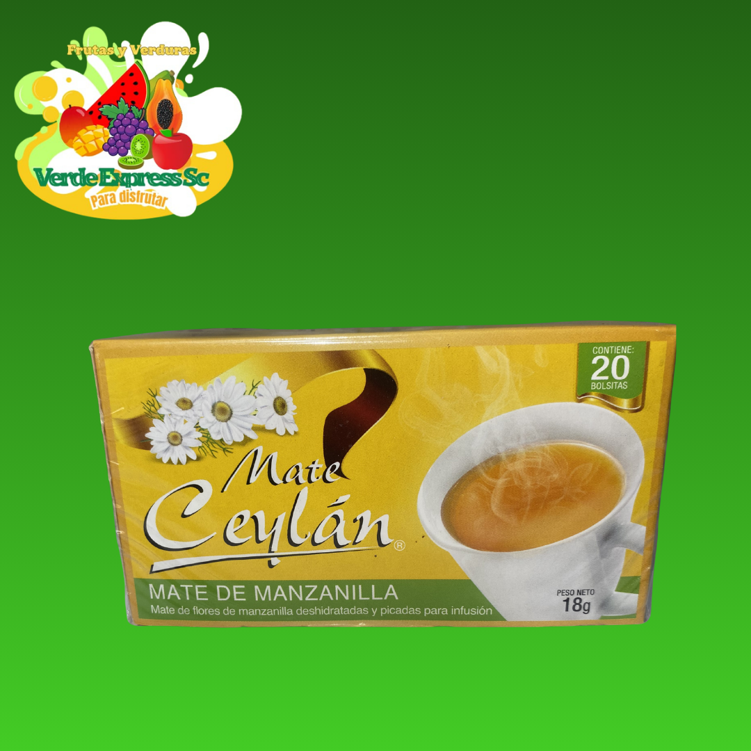 Mate Ceylán Manzanilla