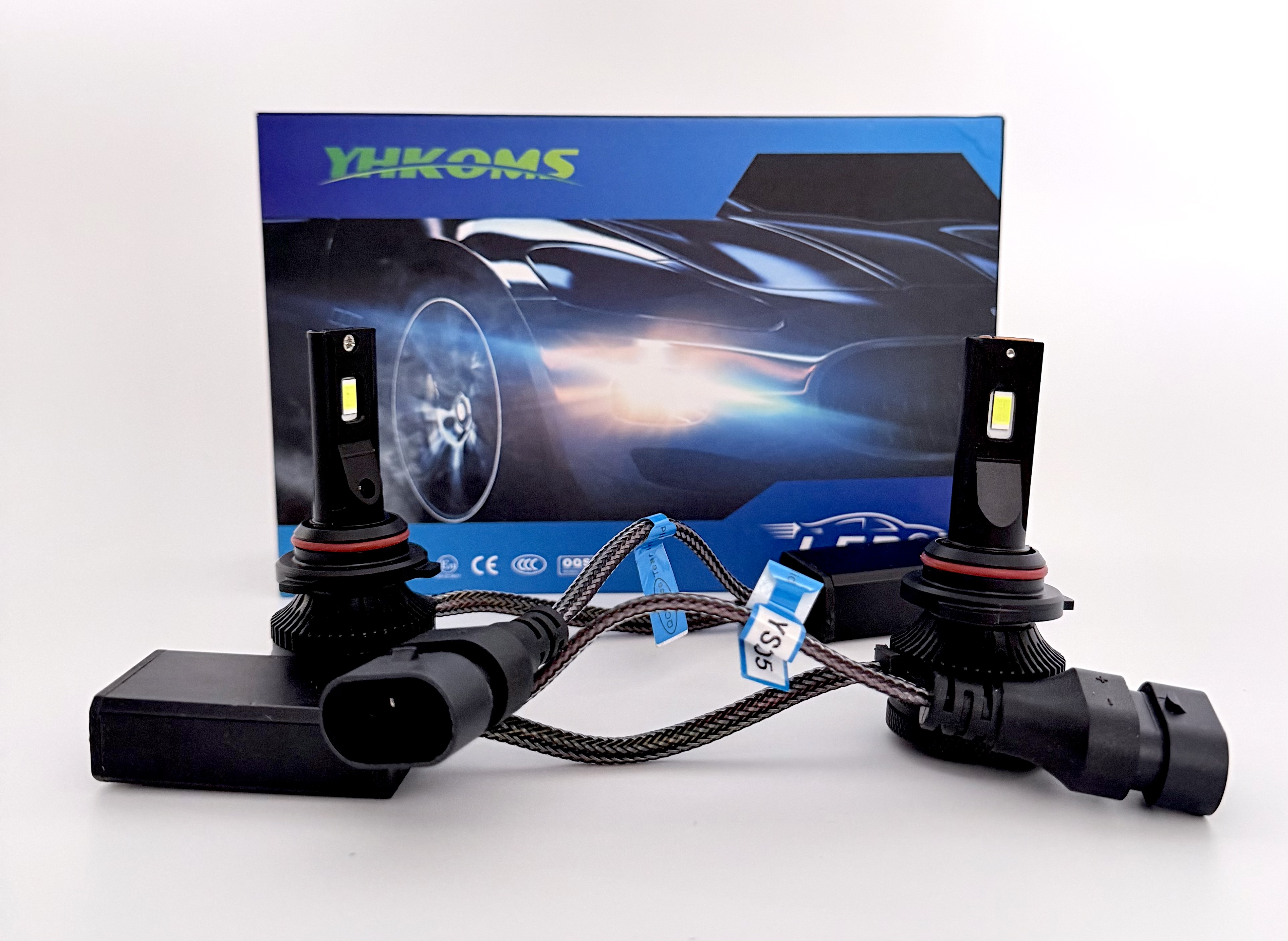 VOLTVISION LED Headlight/fog Bulbs, 120W 7,000LM per Pair, High-Power 3570 Chip, IP67 Waterproof, 2-Pack