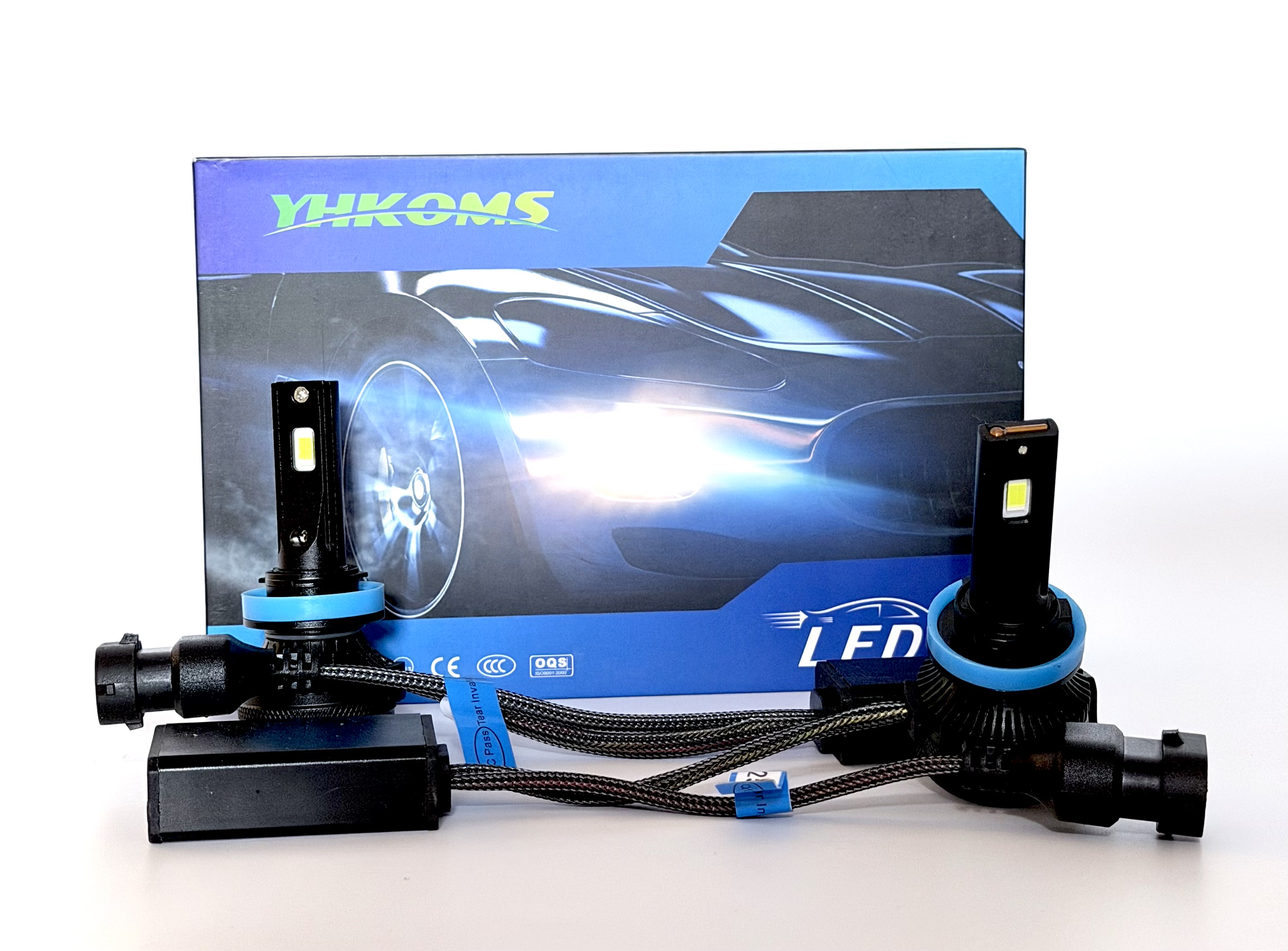 VOLTVISION LED Headlight/fog Bulbs, 120W 7,000LM per Pair, High-Power 3570 Chip, IP67 Waterproof, 2-Pack