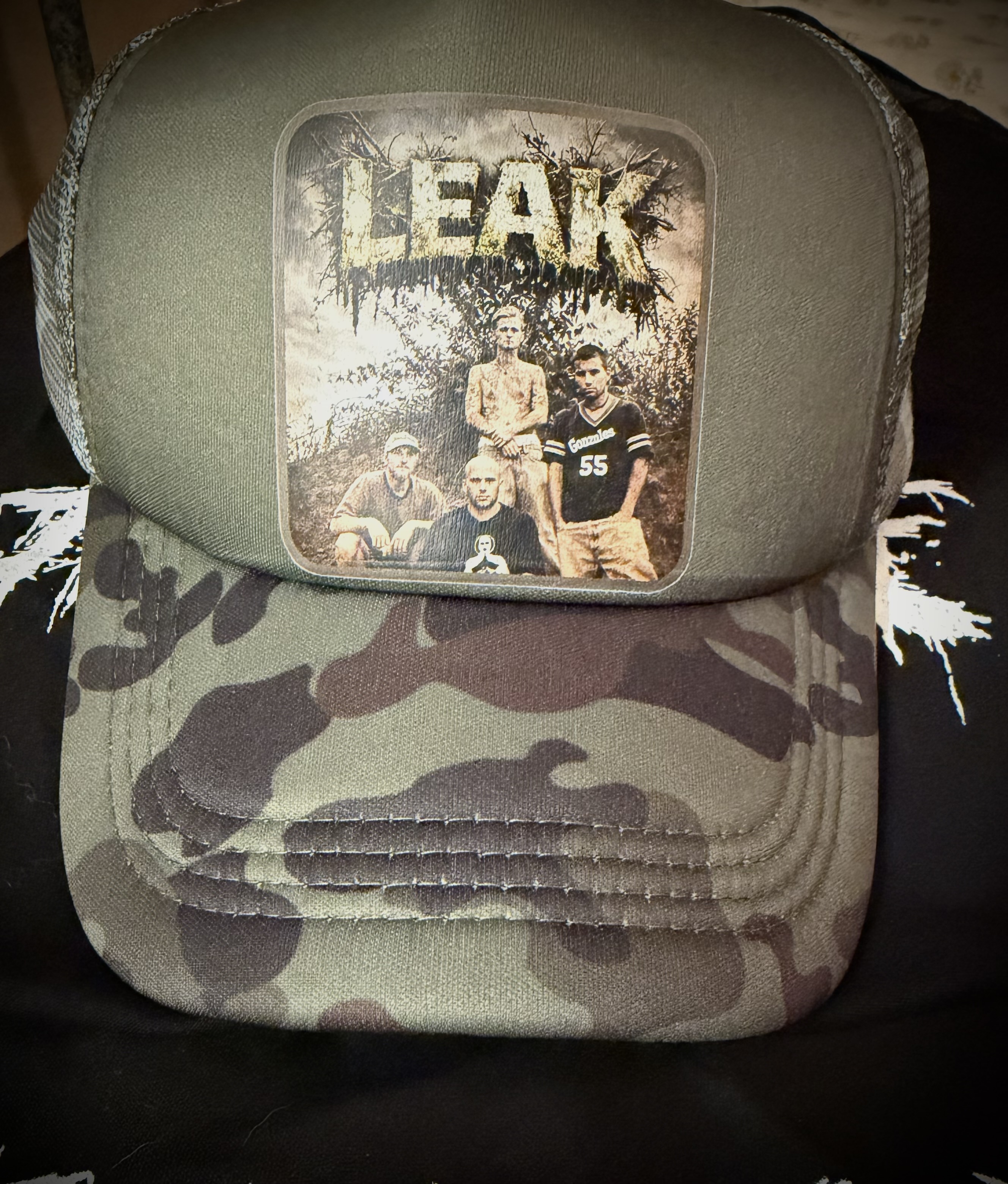 Leak Camo Trucker Hat