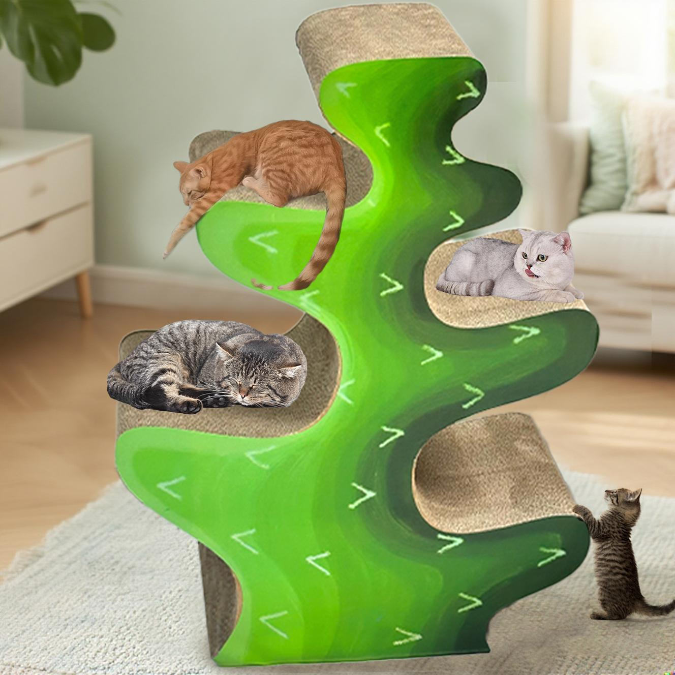 Cat Lounger Scratching Board