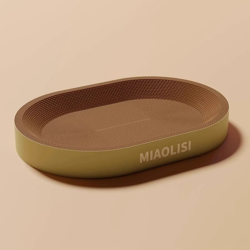 Various styles corrugated paper cat scratching posts