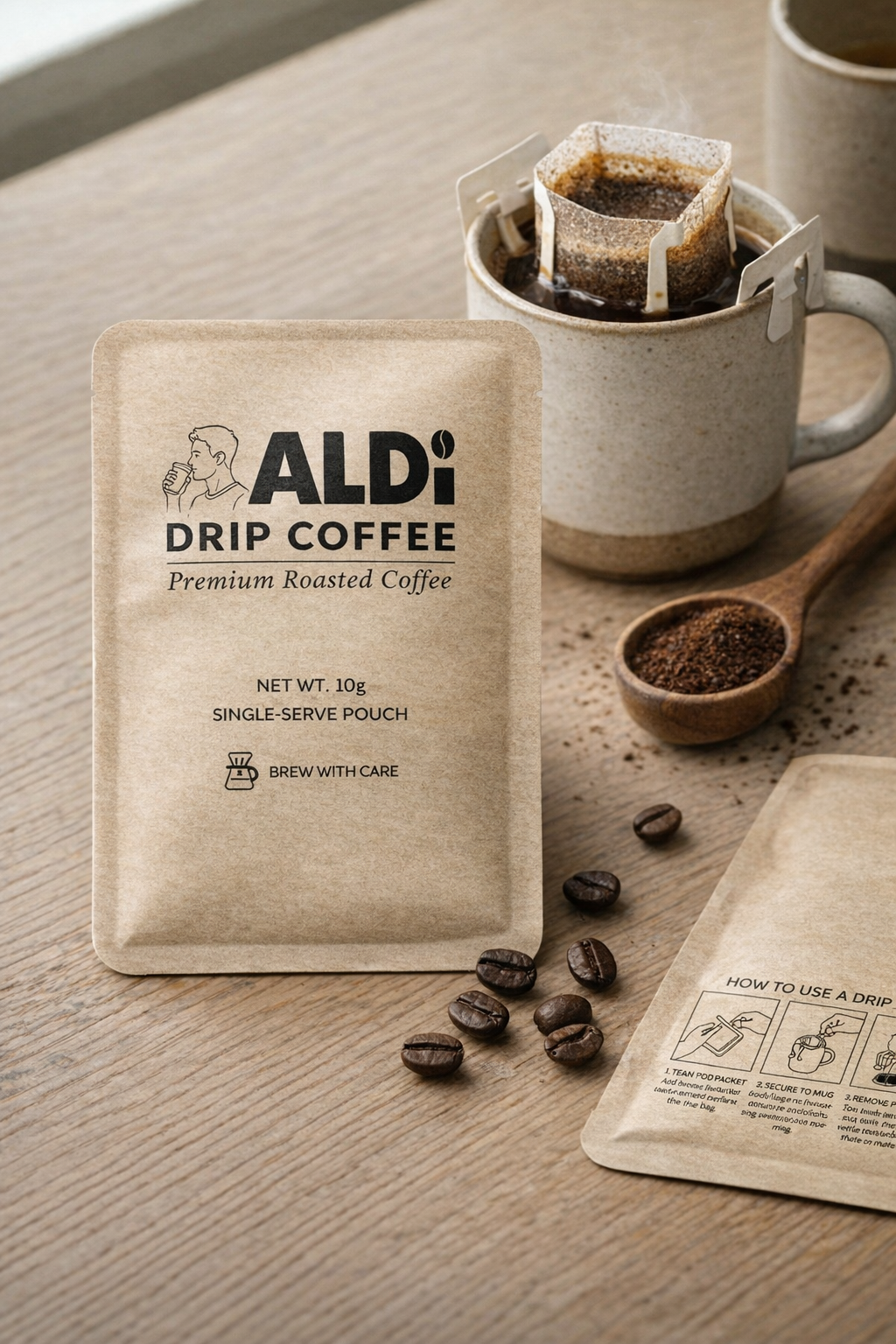 Customize Label of Drip Coffee
