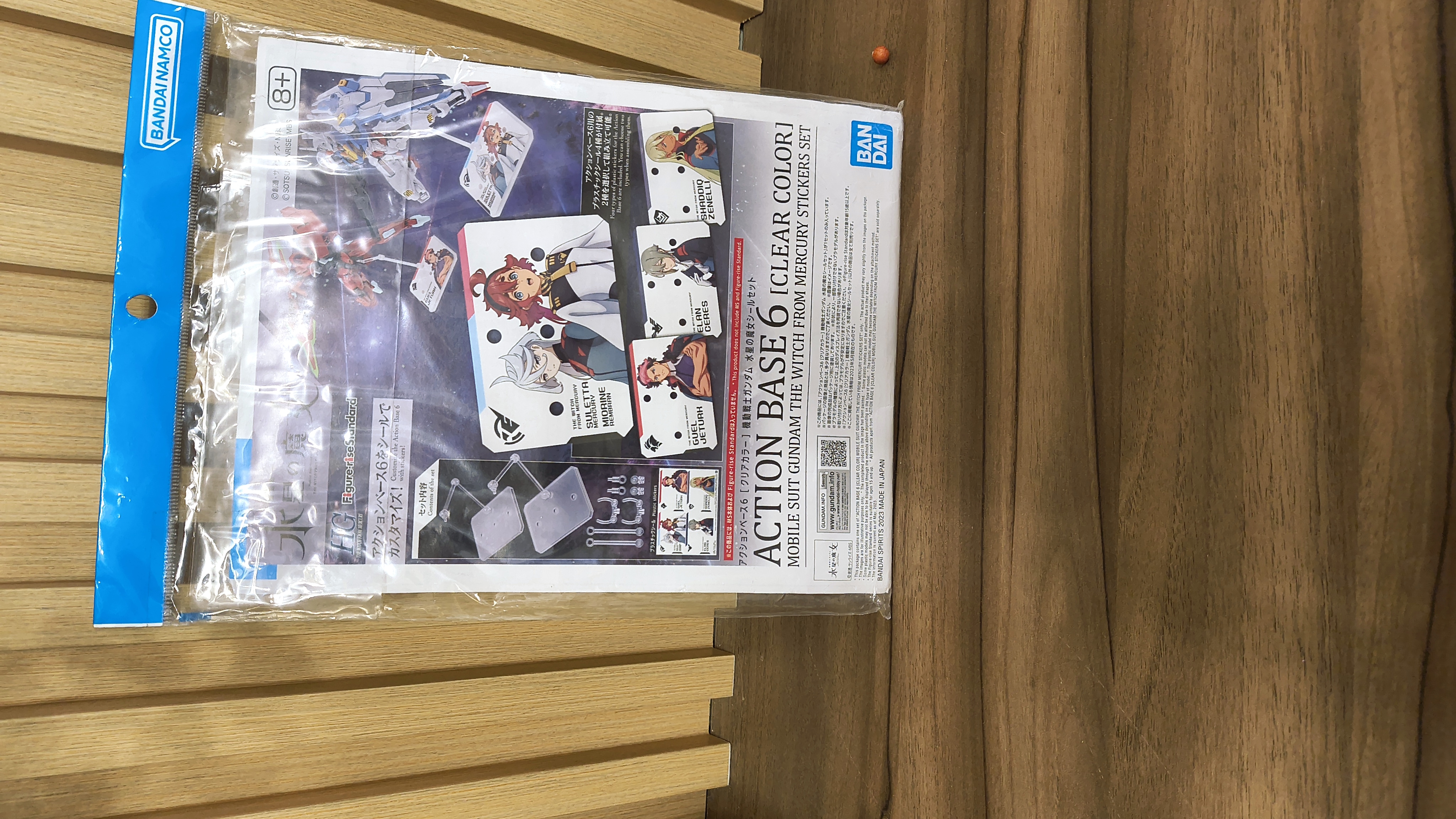 Action Base 6 [Clear Color] – The Witch from Mercury Stickers Set