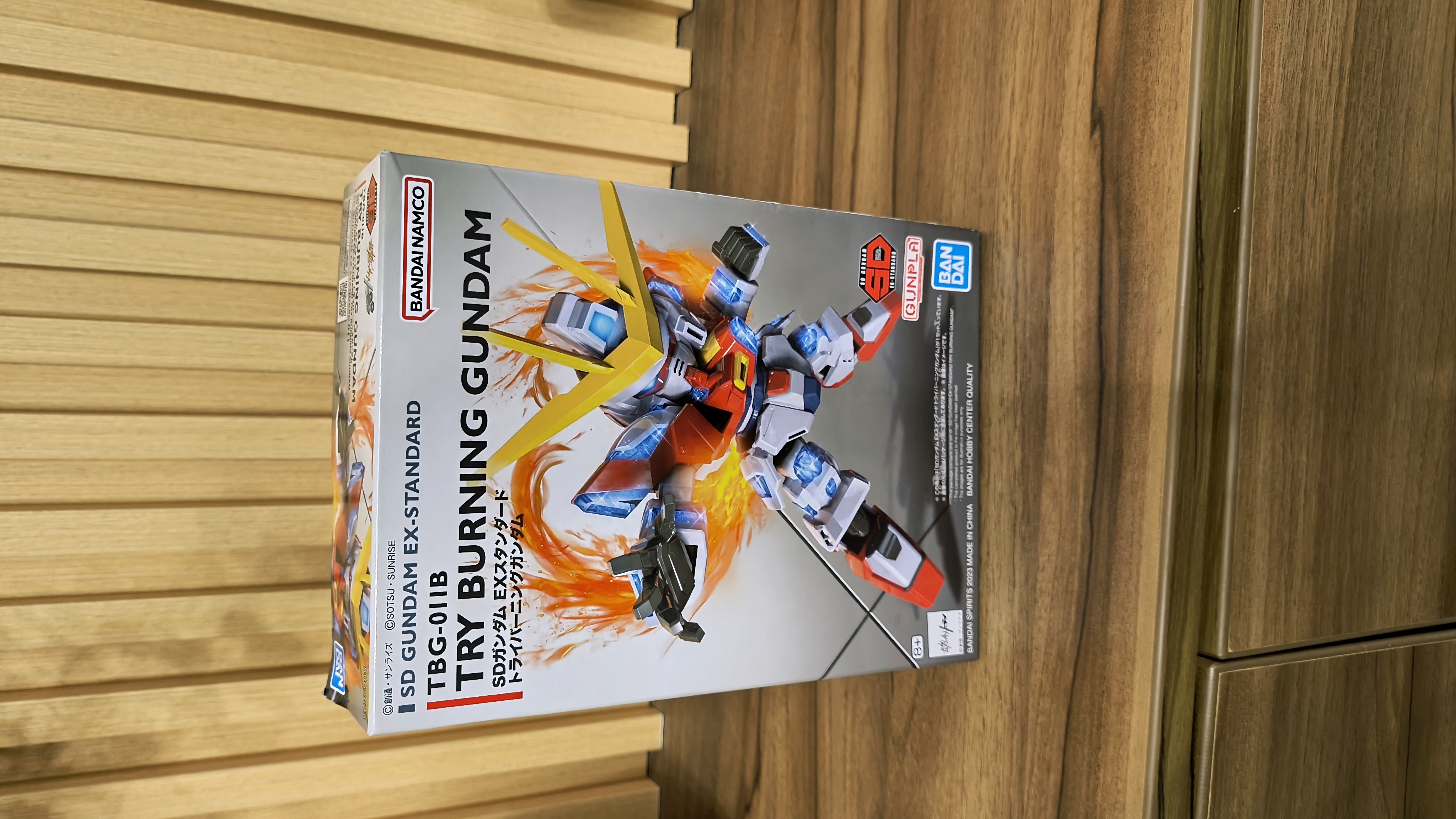 SD Gundam EX-Standard Try Burning Gundam