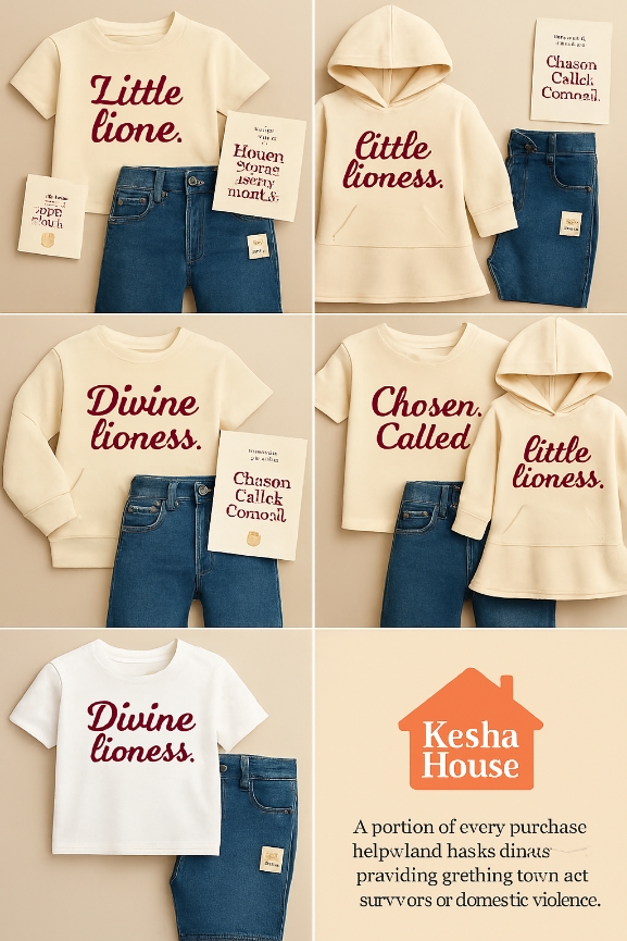 Inspirational Lioness Apparel Set