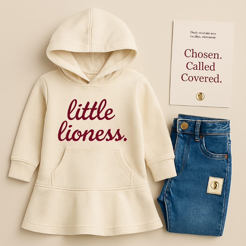 Little Lioness Hoodie Set