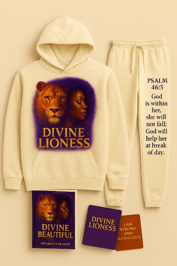 Divine Lioness Hoodie & Sweatpants Set