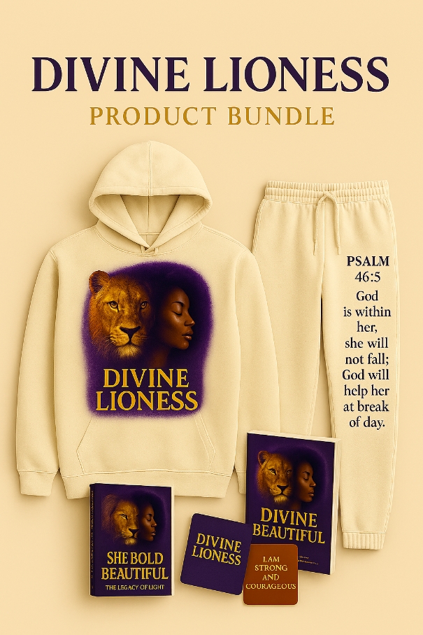Divine Lioness Hoodie & Sweatpants Set