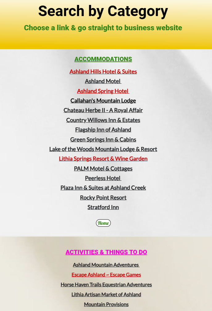 2026 ASHLAND VISITORS MAP-ONLINE ONLY SUBSCRIPTION