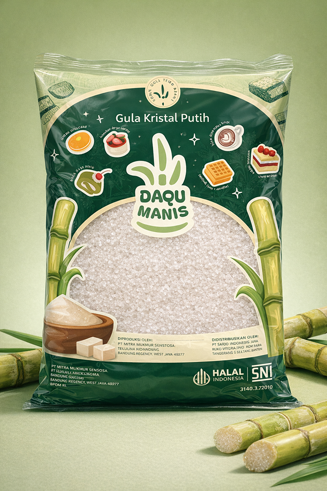 Daqu Manis White Crystal Sugar