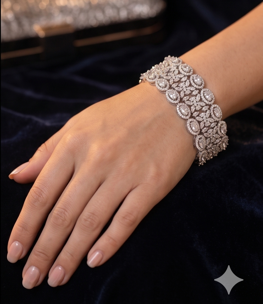 Elegant Crystal Bracelet BRC-002