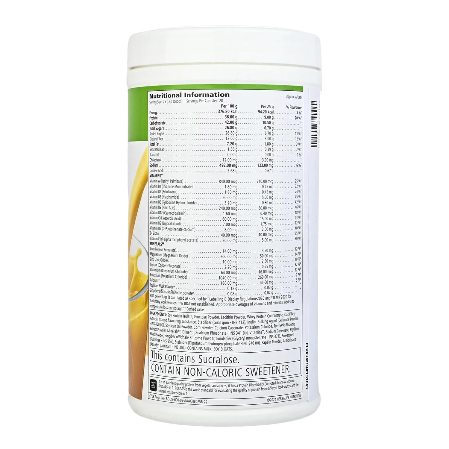 Herbalife Formula 1 Nutritional Shake Mix