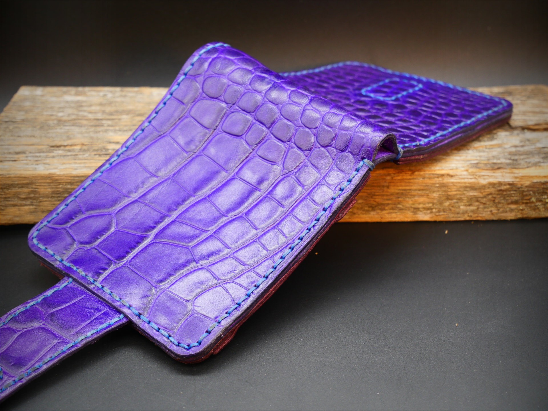 Odinė piniginė "Purple Dragon"