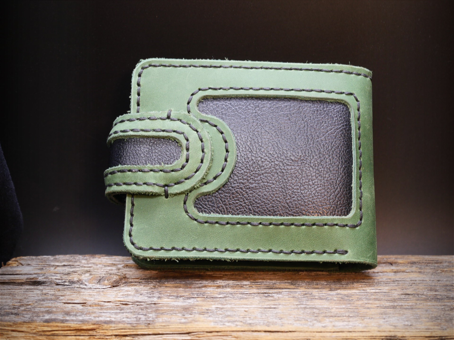 Odinė piniginė "Crazy Horse" (mix)