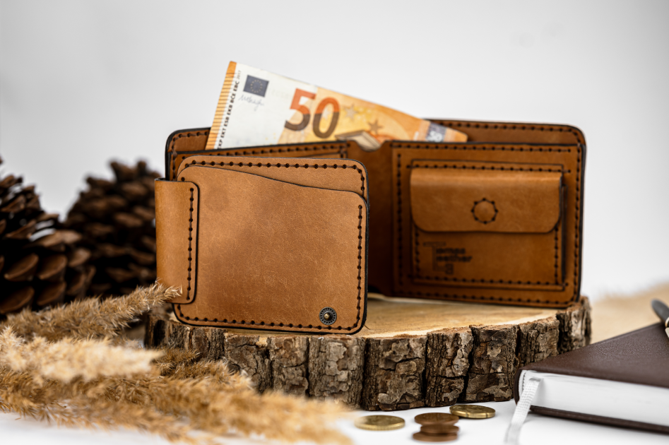 Odinė piniginė "The Fox"