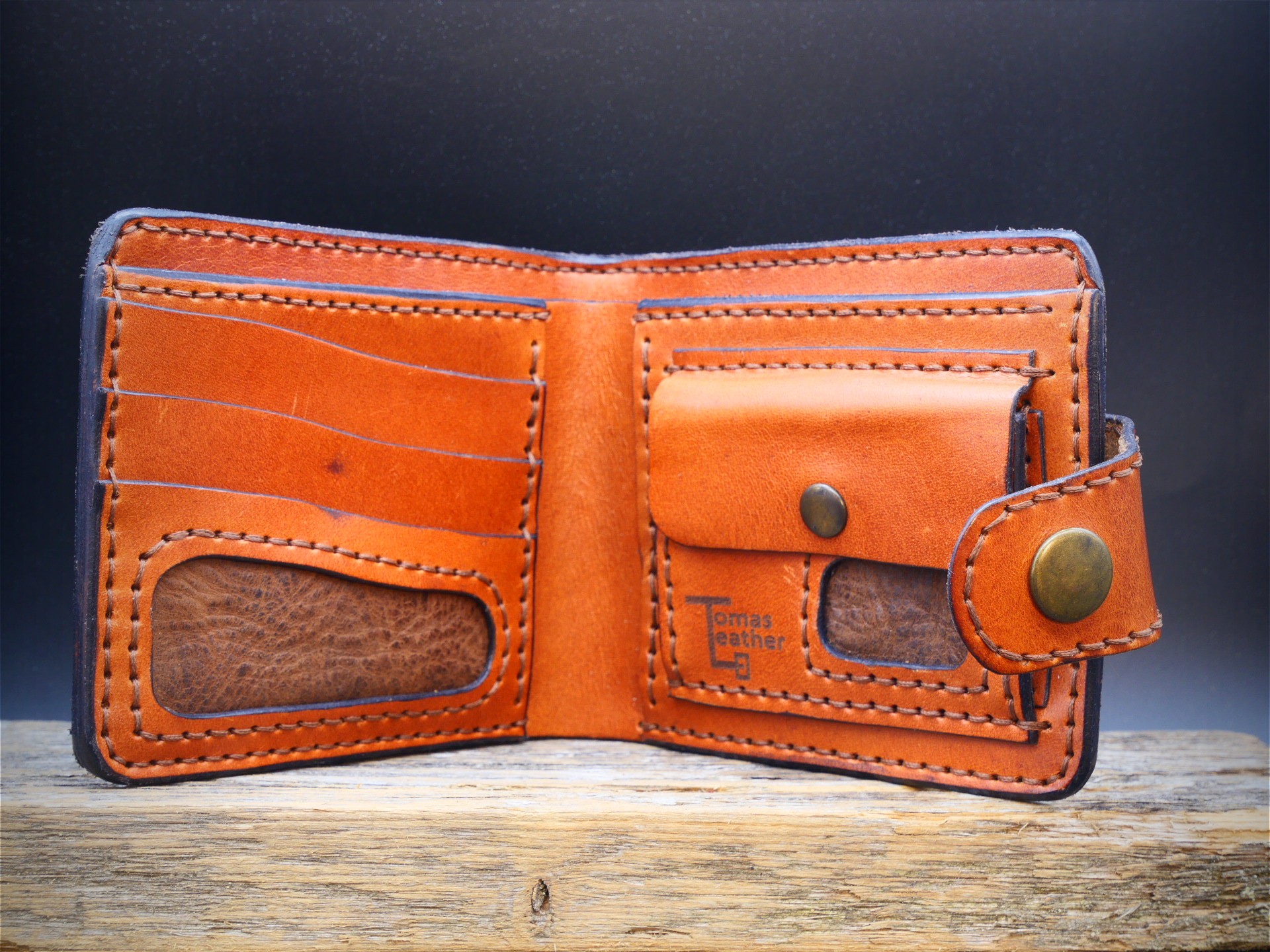 Piniginė "Kombi" su spaude