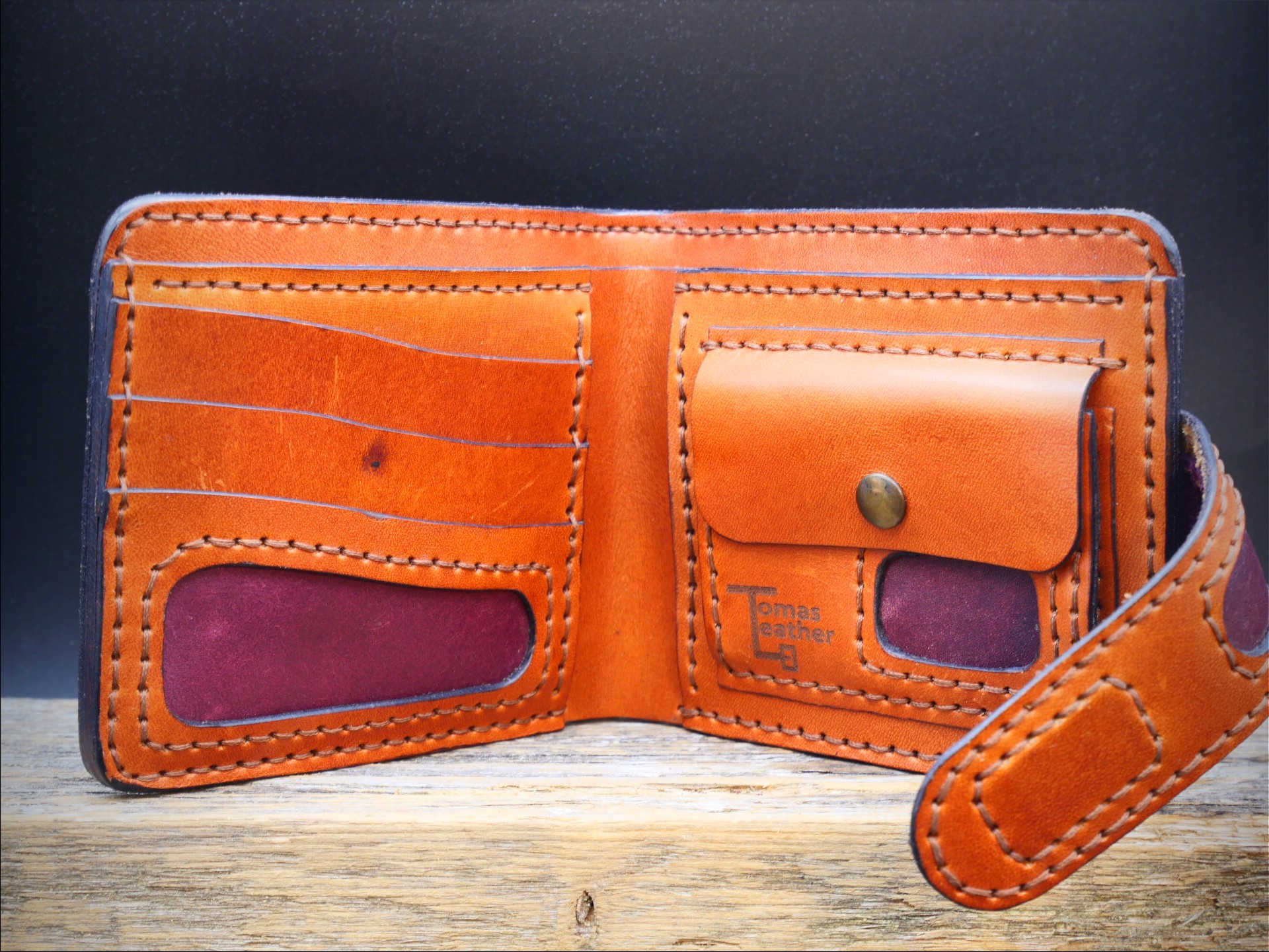 Piniginė "Kombi" su magnetu