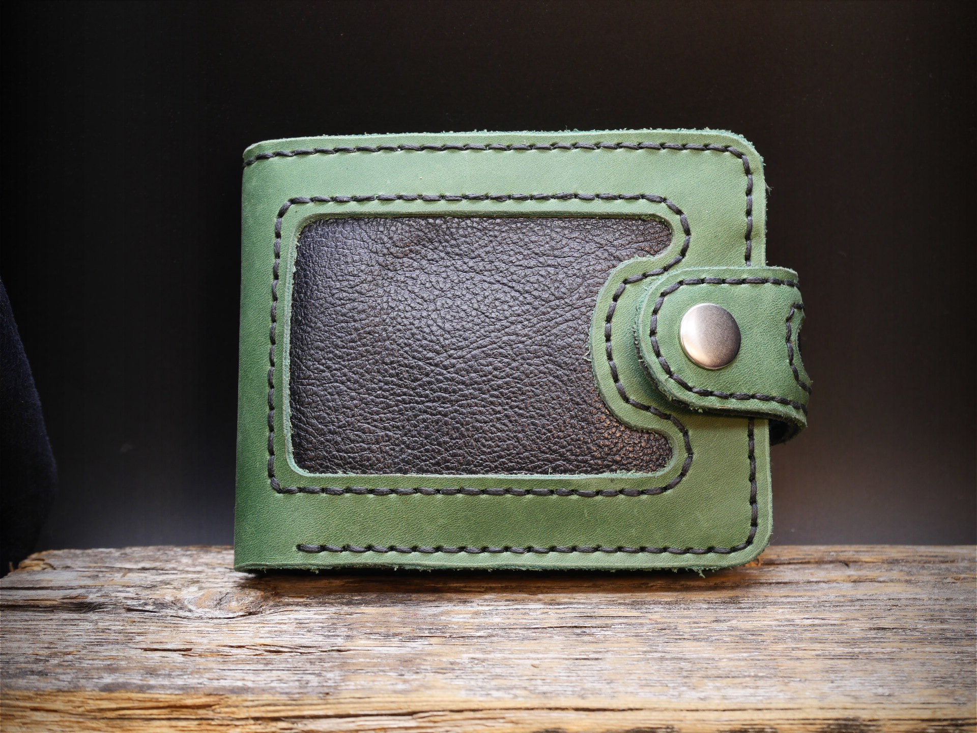 Odinė piniginė "Crazy Horse" (mix)