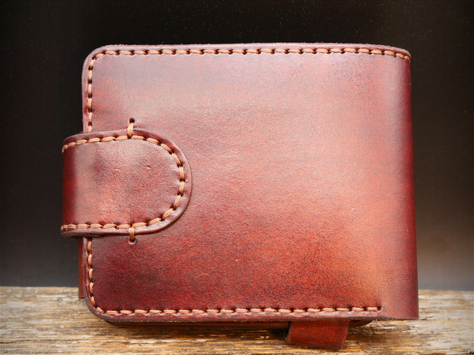 Odinė piniginė "Kaštonas"