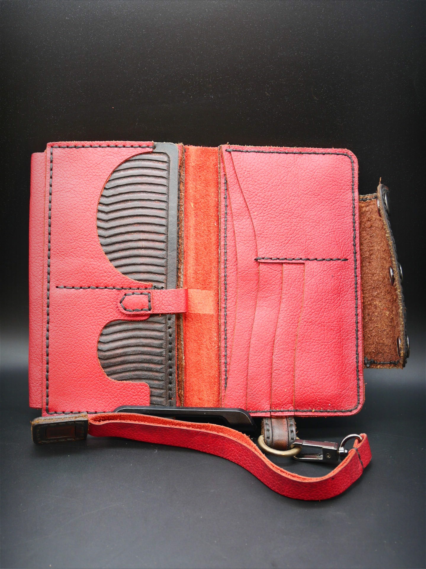 Delninukė iš natūralios odos "Dragon Blood"