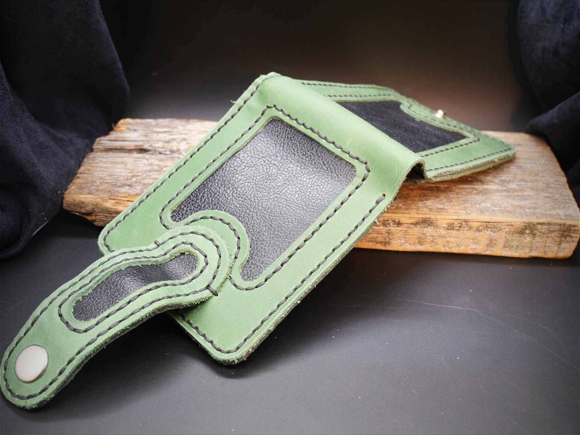 Odinė piniginė "Crazy Horse" (mix)